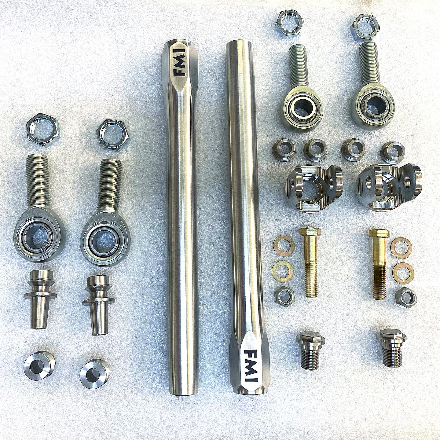 bronco raptor full billet tie rod kit lite brite nation 