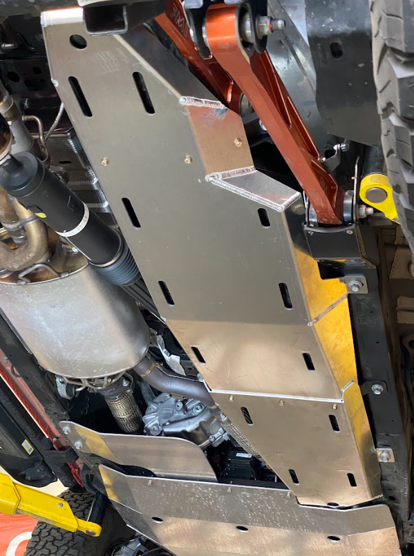 Bronco Raptor (2022 +) Fuel Tank Skid Plate - Foutz Motorsports LLC