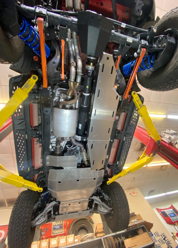 Bronco Raptor (2022 +) Fuel Tank Skid Plate - Foutz Motorsports LLC