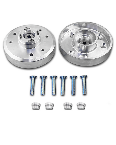 set of Bronco Raptor Heavy Duty Billet Top Hats with 1.5 inch Lift for Stock Shock 