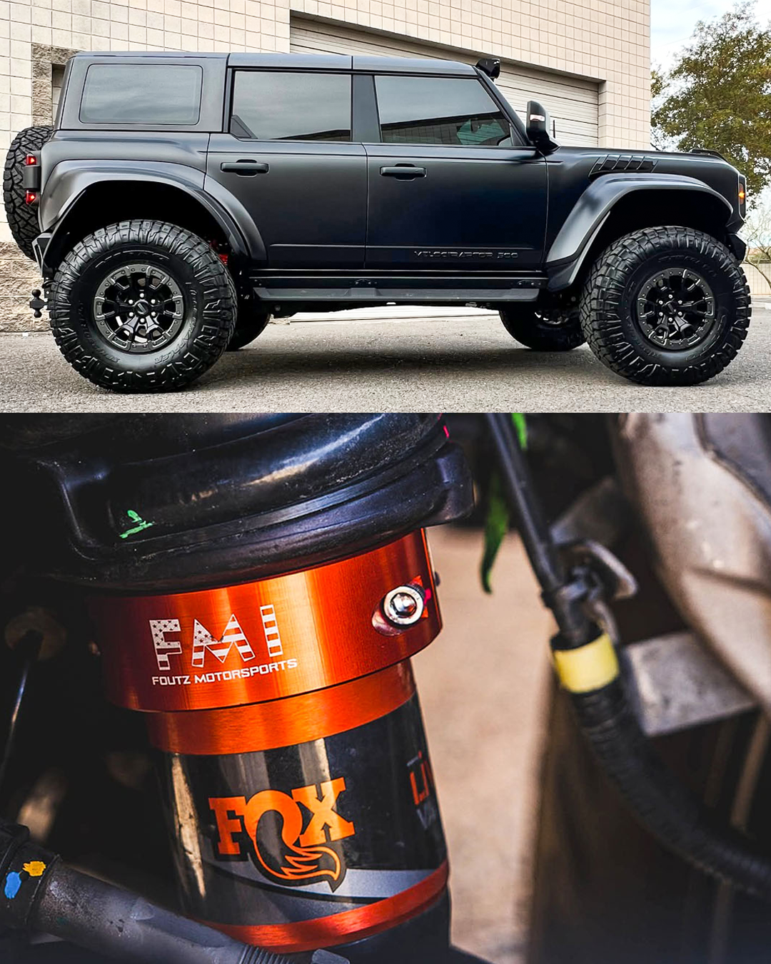 Ford Bronco Raptor front lift spring collar