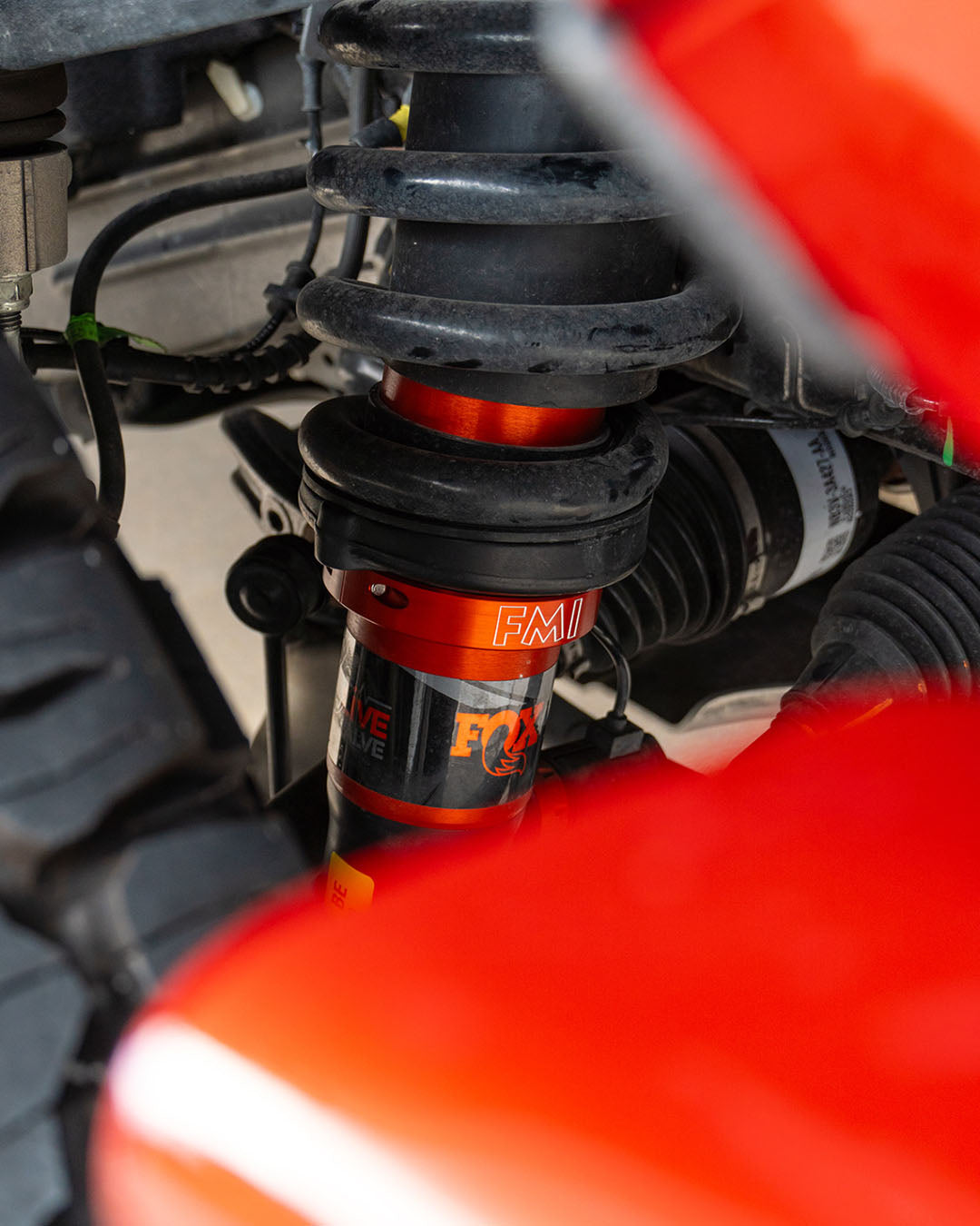Ford Bronco Raptor under-spring leveling collar