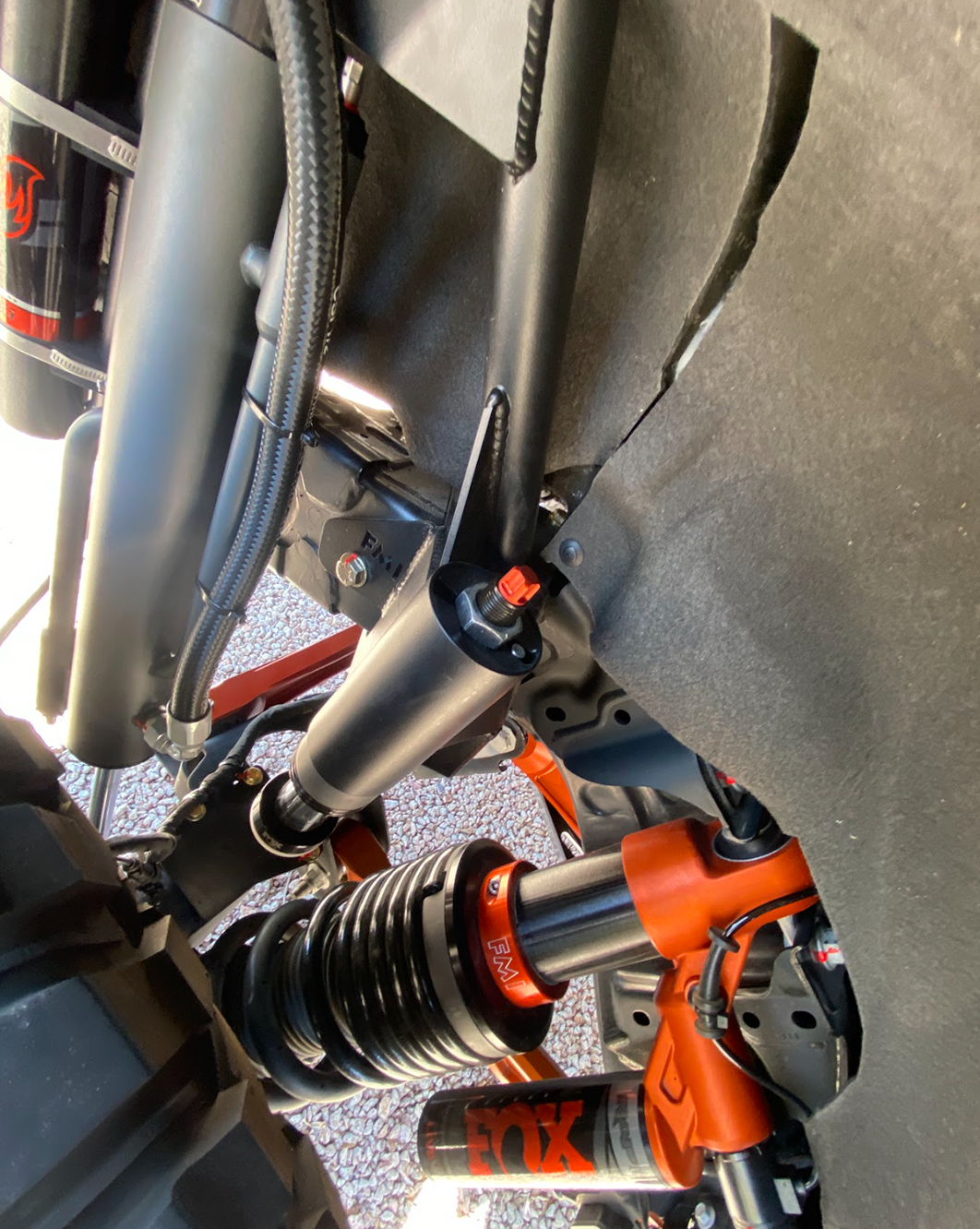 Bronco Raptor Rear Mid-Travel with bypass Shock Mount & Bump Stop 