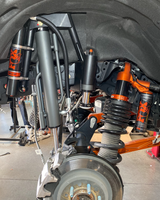 Bronco Raptor Rear Mid-Travel with bypass Shock Mount & Bump Stop 