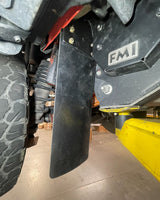 Bronco Raptor mud flap kit with custom off-road fitment and coverage