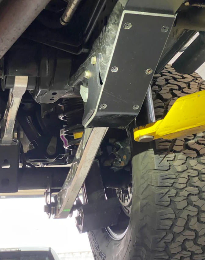 Rear Guard Rabbitbottom 2022 + BRONCO RAPTOR REAR LOWER ARM FRAME GUARD with HDPE SLIDE - Foutz ...