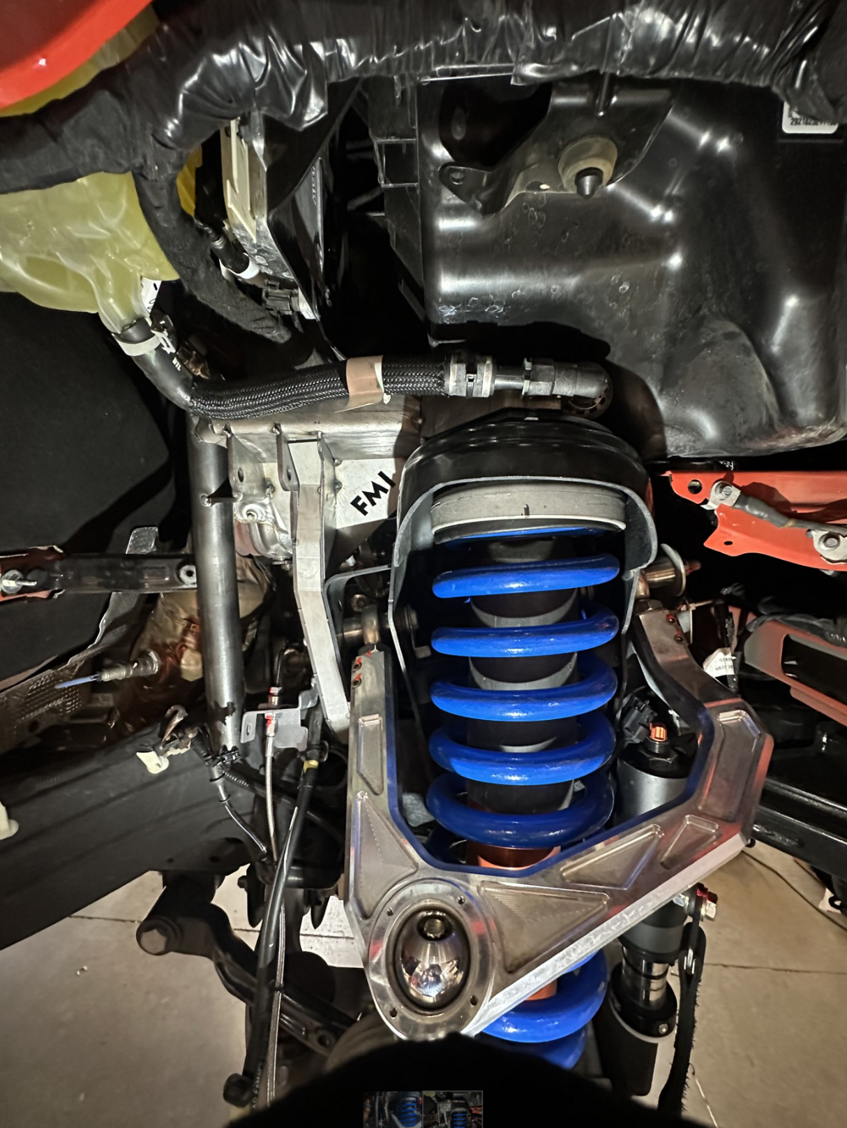 2022 + Bronco Raptor Fabricated Front Bypass Shock Mount Kit