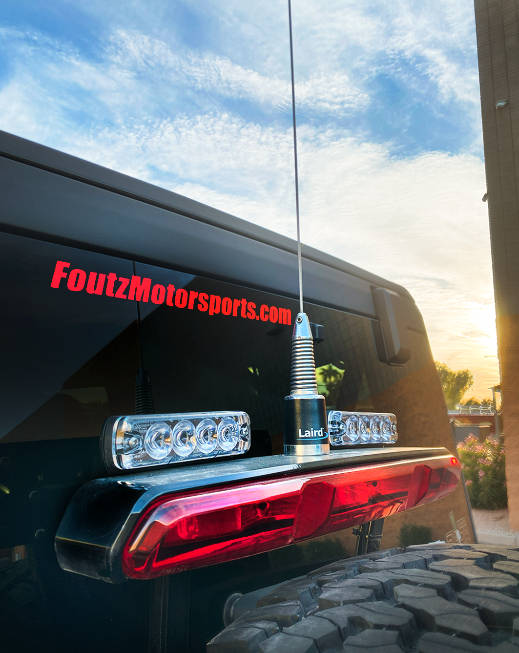thumbnail image 2 of Raptor Style LED High Mount Third Brake Light For 2015-2020 Ford F-150 F-250 F-350 – Smoked Lens 2 of 3