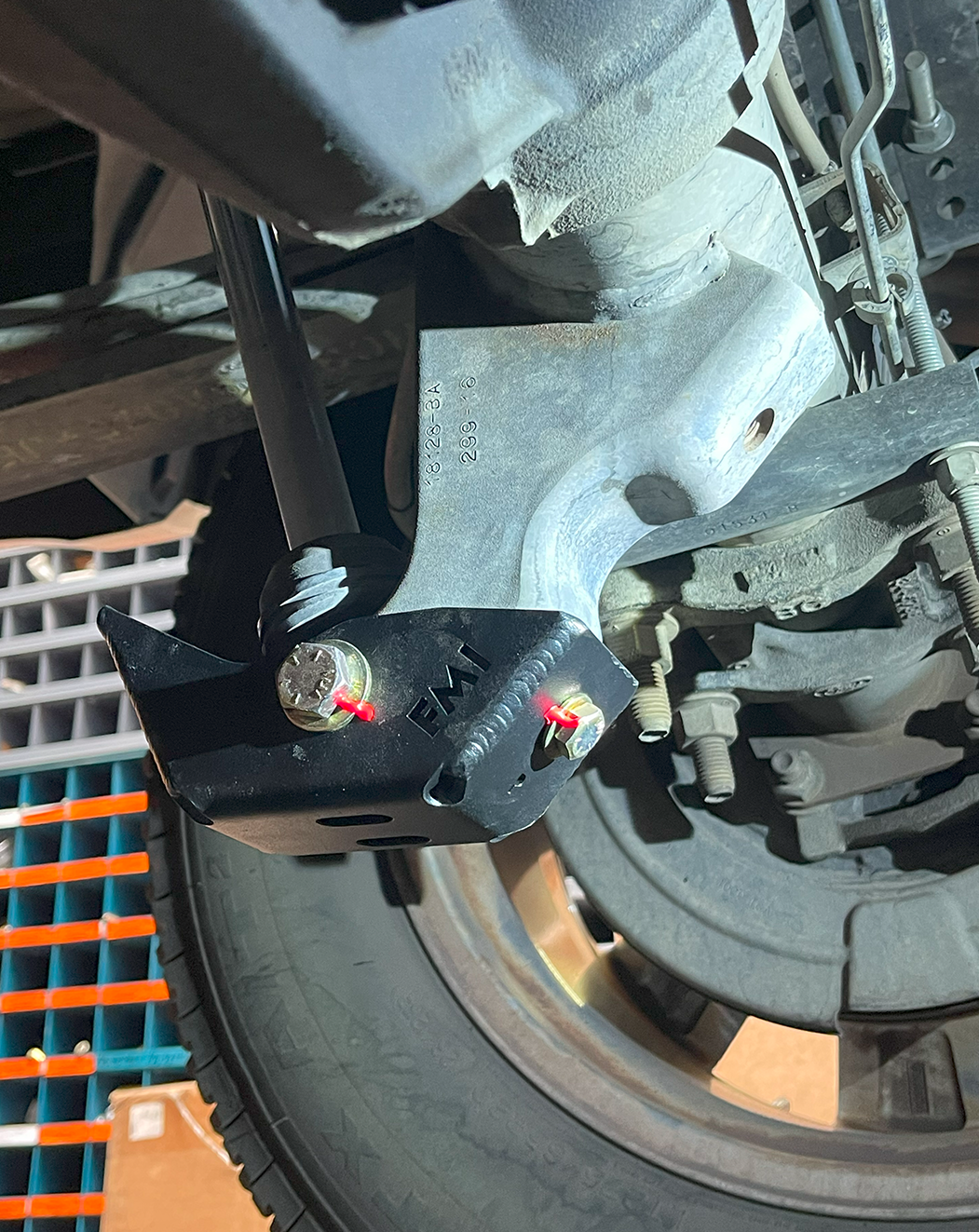 2017-2025 F-250 Super Duty Rear Shock Skid Kit
