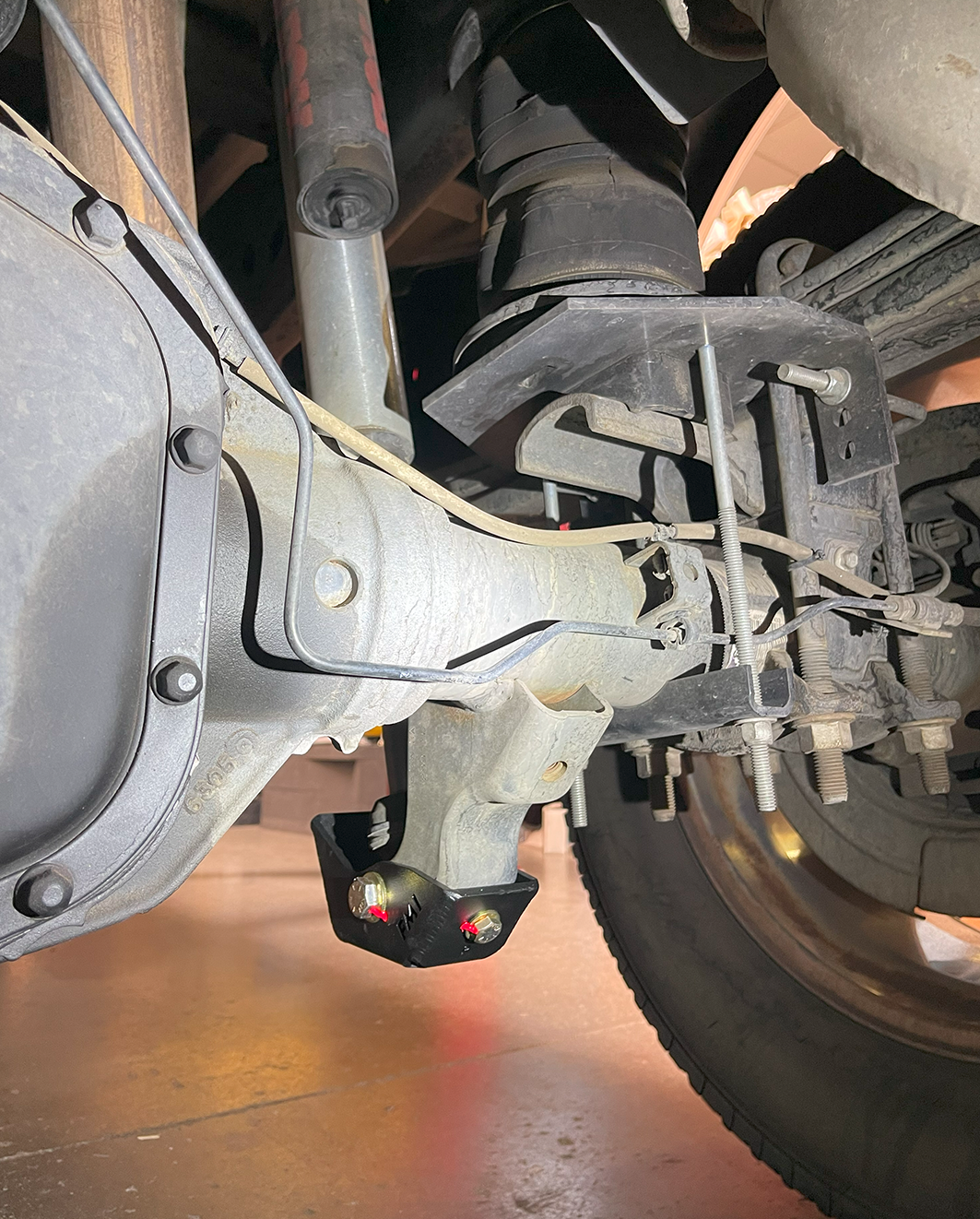 2017-2025 F-250 Super Duty Rear Shock Skid Kit