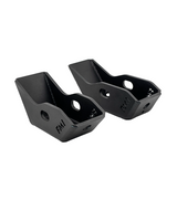 black powder coated lower shock skid super duty 