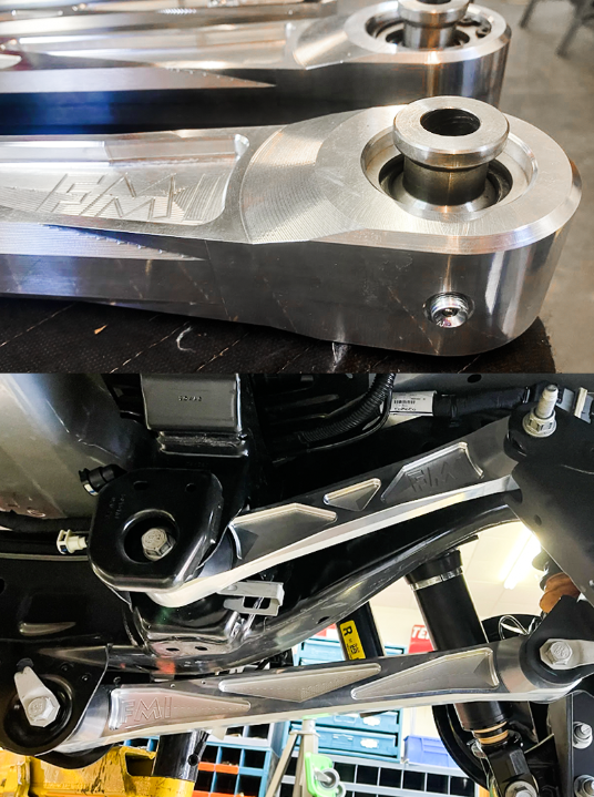 Bronco Raptor 2022 + Billet Aluminum Rear Lower Suspension Arms With Ultra-Flex Joints