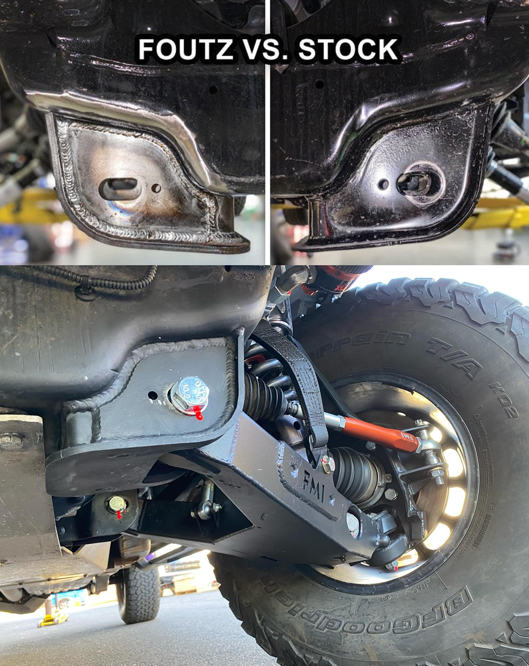 2015-2025 Ford F-150 Lower Arm Pocket Replacement Kit