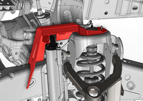 Gen 3 Raptor Fabricated Front By-Pass Shock Mount Kit - Foutz ...