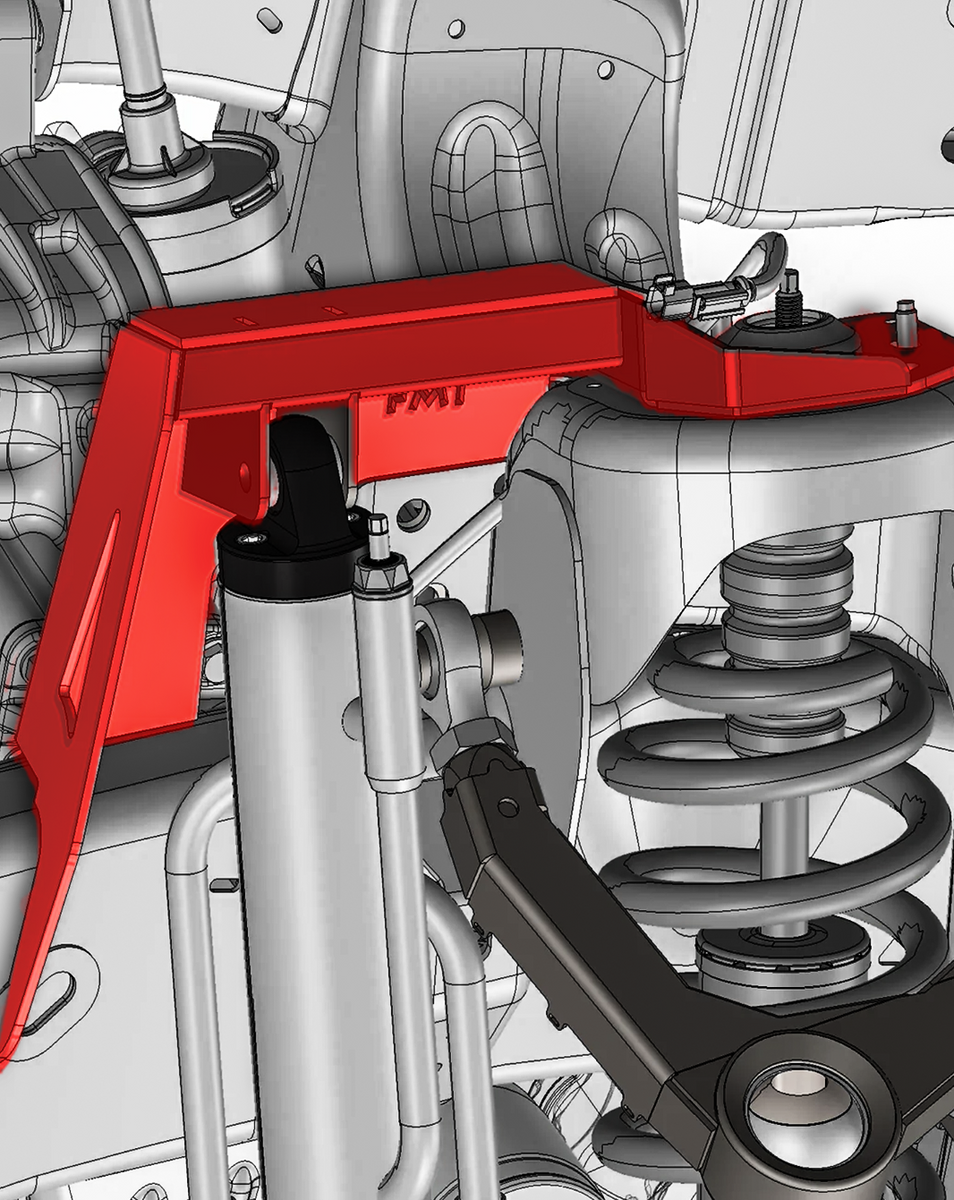 Gen 2 Raptor Fabricated Front Bypass Shock Mount Kit – Foutz