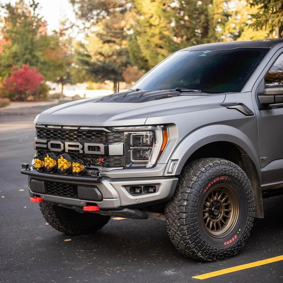 Gen 3 Raptor Front Light Mount Kit (stock bumper) - Use Any Light ...