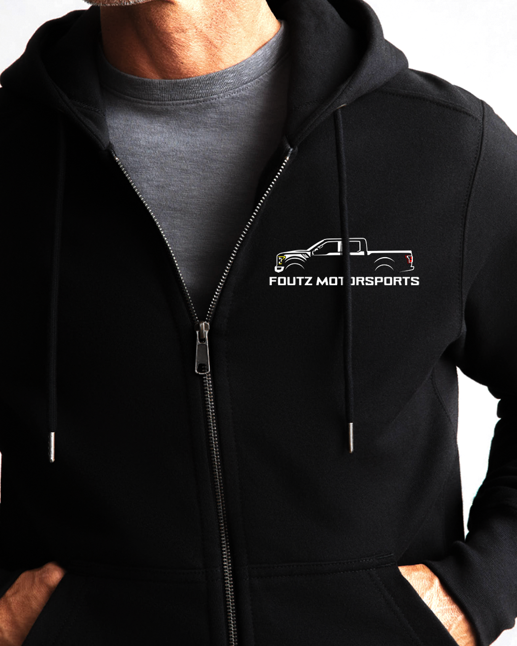 Ford Raptor Jacket Zip Up Hoodie 