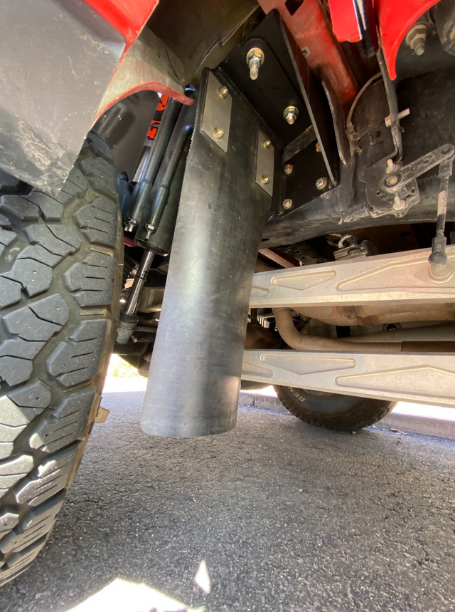 (2019-2026) Gen 2 & Gen 3 Raptor - Rear Shock Guard Mud Flap Frame Mou ...