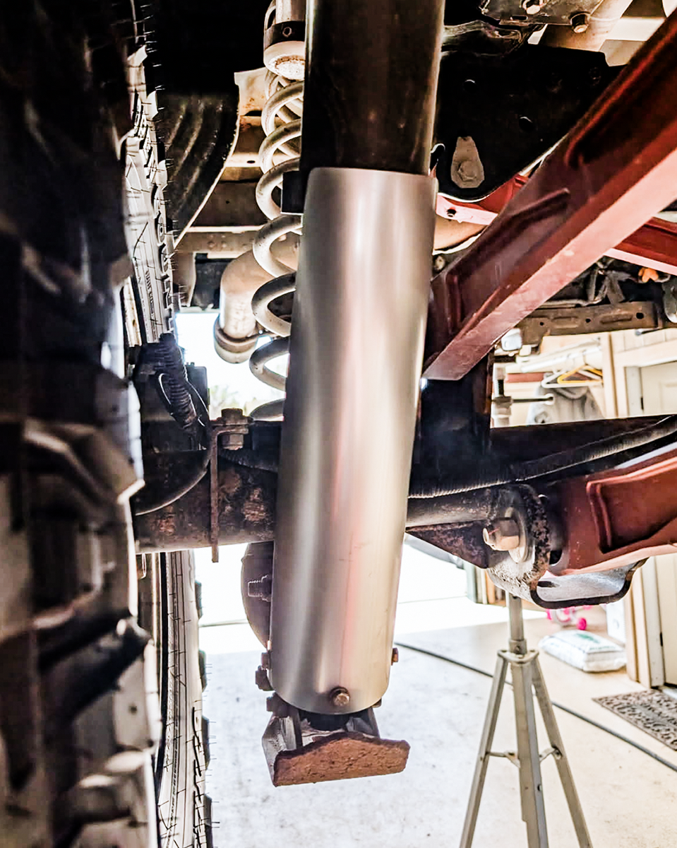 Rear Shock Guard Kit (FOX 3.2 Live Valve Internal Bypass) Gen 3 Raptor ...