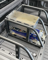 Any Vehicle - Bolt In Aluminum Fuel Jug Tray (10" wide, 5.5 Gal) for Bed Organizer Kits