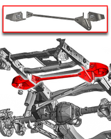 Gen 1  to Gen 3 Raptor Conversion, Rear Spring & Panhard Bar Mount Kit