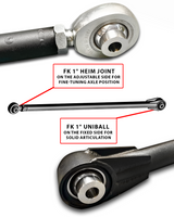 2021–2025 Gen 3 Raptor Adjustable 41.5" Panhard Bar (Heim Joint),Long Travel Suspension