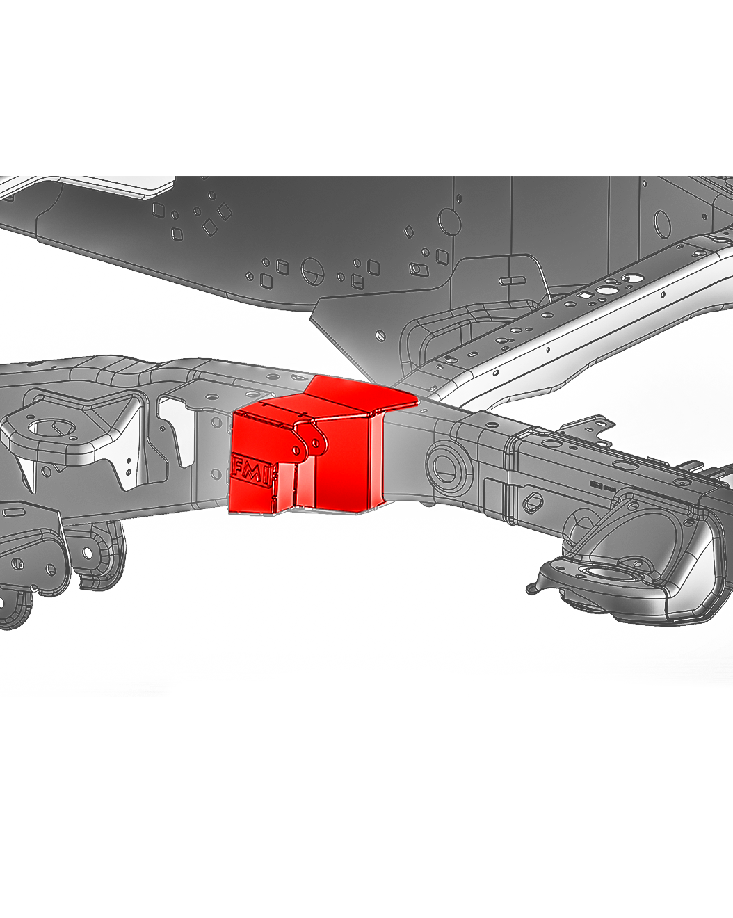 2021 and up Gen 3 Raptor Stock Location Shock Mount kit