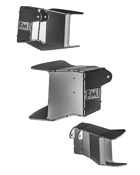 2021 and up Gen 3 Raptor Stock Location Shock Mount kit