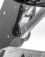 2021-2025 Gen 3 Raptor 5 Link Stock Rear Arm Frame Mount Gusset Kit 