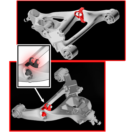 Sway Bar Stock Lower Arm Mounts - Gen 3 and Gen 3.5 Raptor