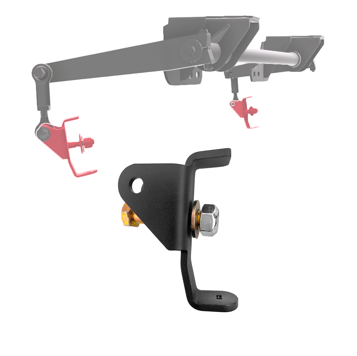 Sway Bar Stock Lower Arm Mounts - Gen 3 and Gen 3.5 Raptor