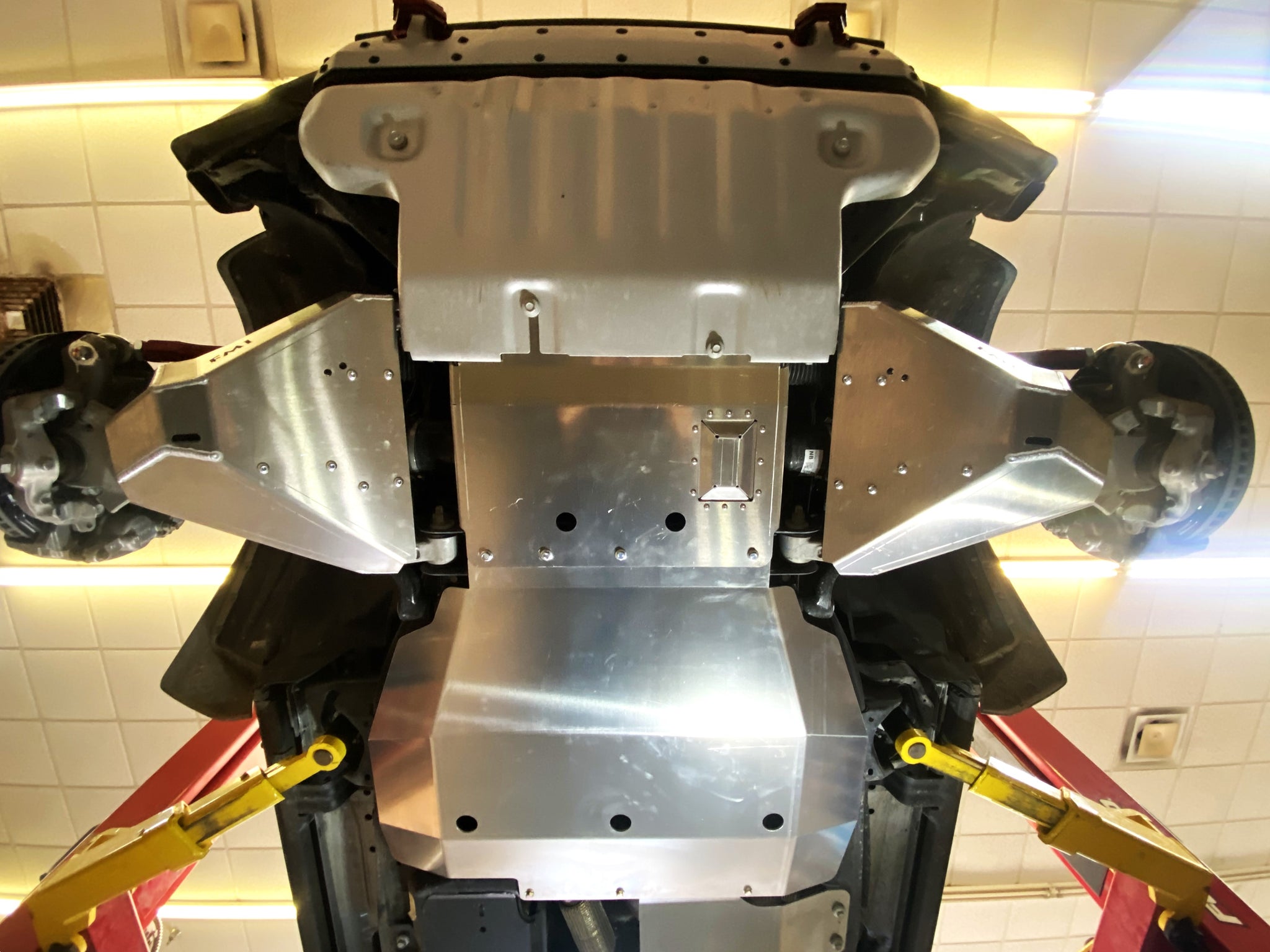 Bronco R Plate Bronco Raptor (2022 +) Lower Control Arm Skid Plate Kit - Stock Arm ...