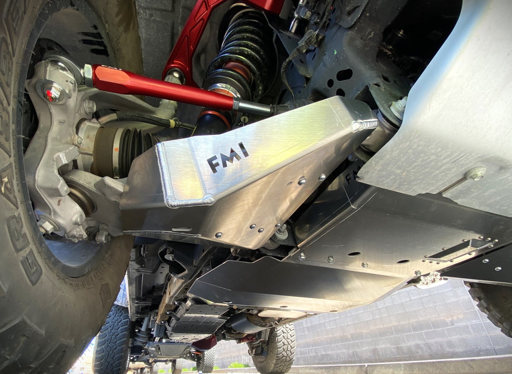 Bronco R Plate Bronco Raptor (2022 +) Lower Control Arm Skid Plate Kit - Stock Arm ...