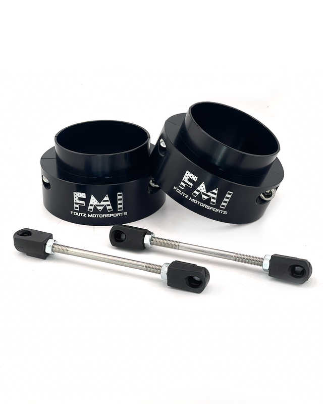 2025+ Ram RHO 2" lift collar with adjustable ride height sensor connector rods