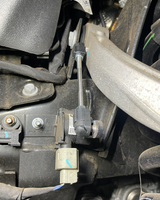 Ride Height Connector Rods installed on 2027 TRX with Foutz Motorsports 2.5" front leveling collar kit 