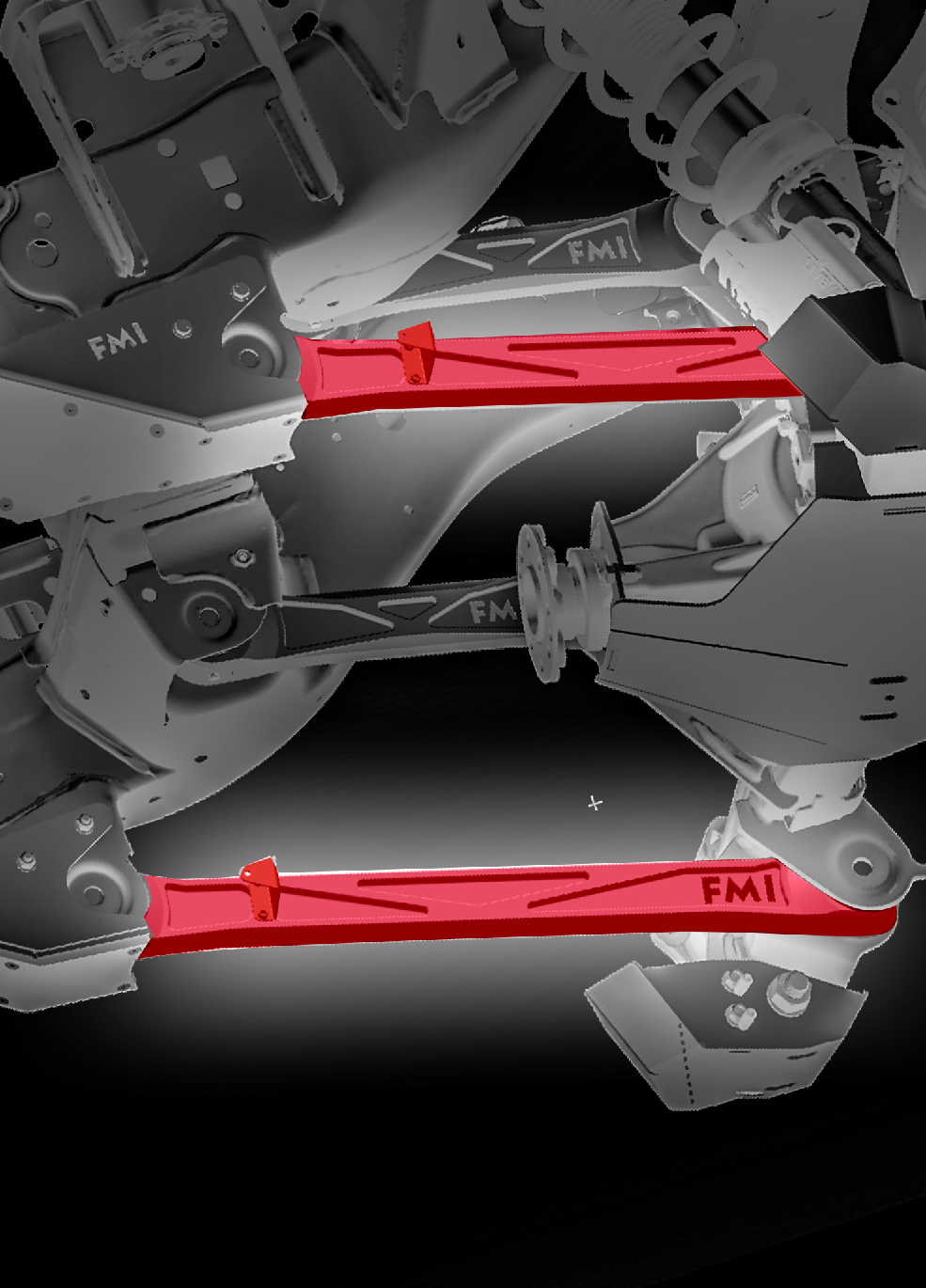 2024 Ranger Raptor - Rear Lower Billet Aluminum Suspension Arms with U ...