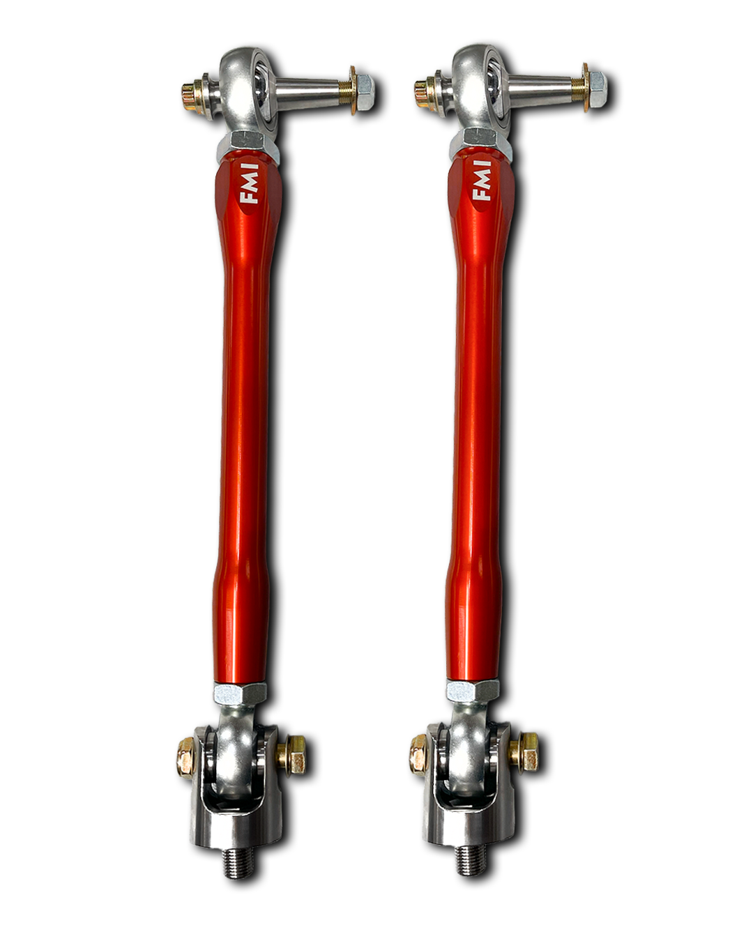  Ranger Raptor billet tie rod kit anodized in fox orange 
