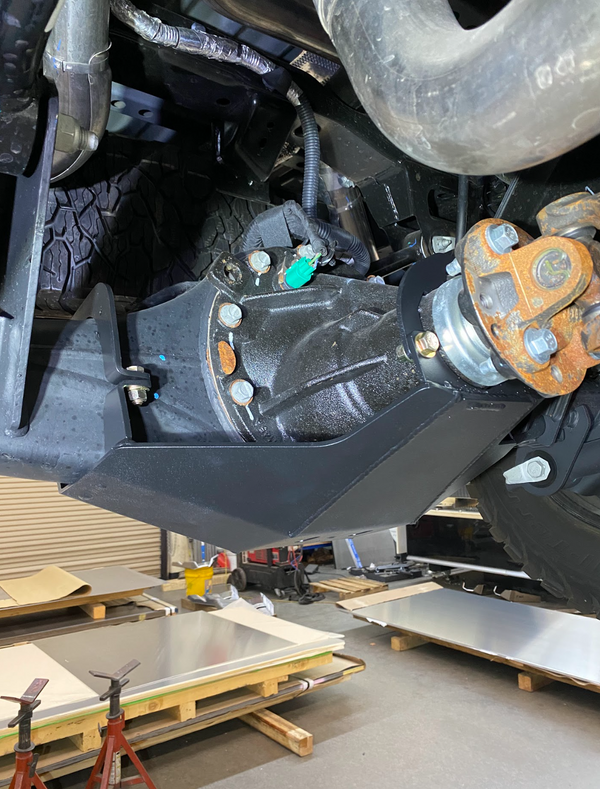 2024 Ranger Raptor Rear Differential Skid Plate - Foutz Motorsports LLC