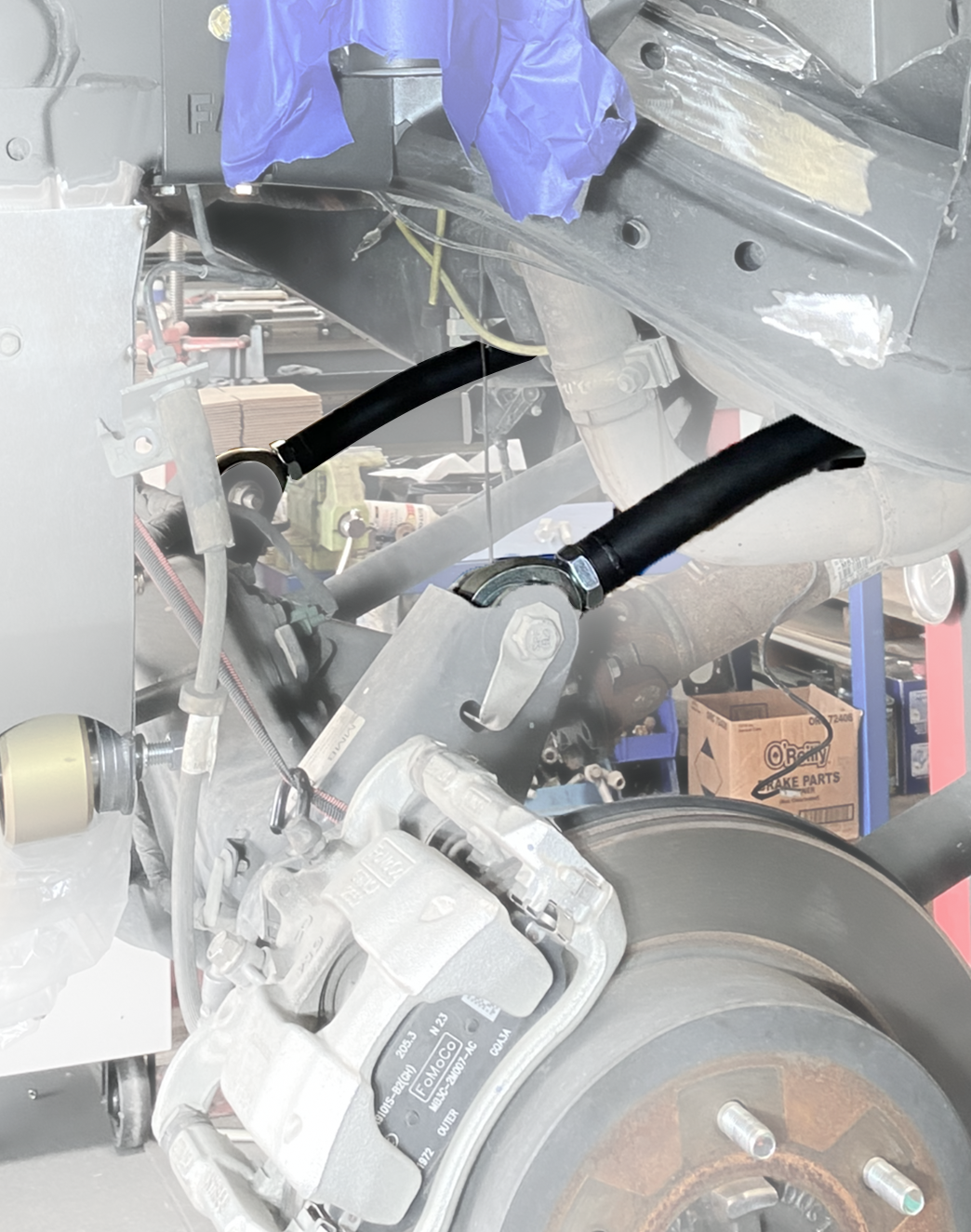 2024+ Ranger Raptor Fabricated Adjustable Rear Upper Arm - Long Travel Suspension