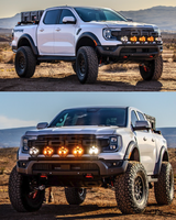 2024 Ranger Raptor Front Light Mount Kit (for stock bumper) - Use Any Light