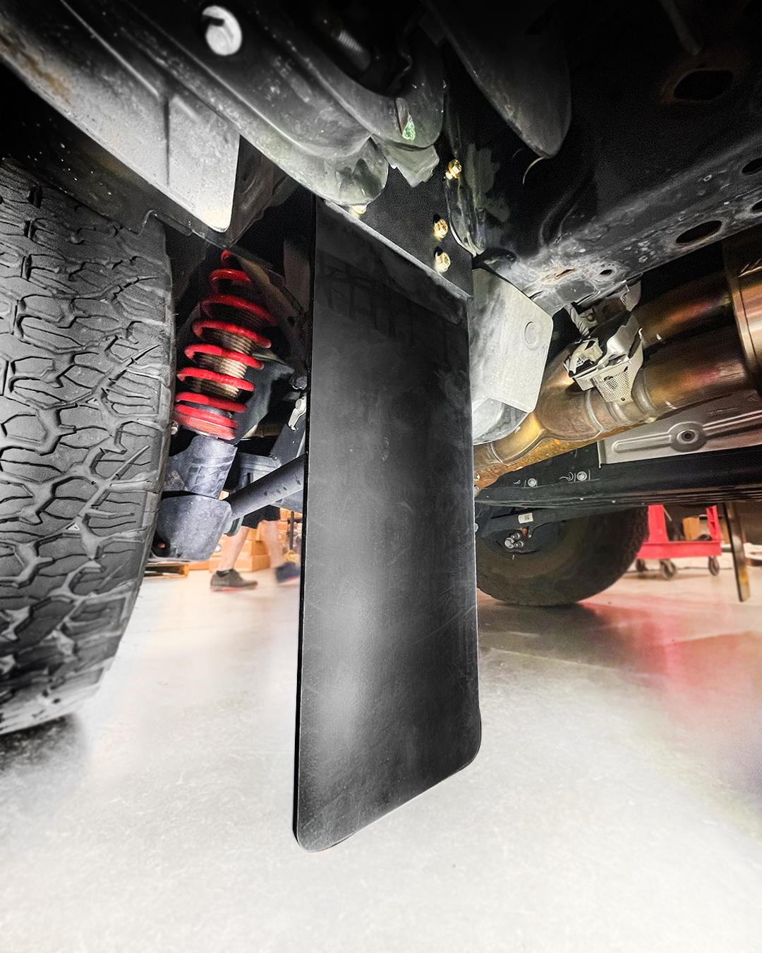 2024+ Ranger Raptor Rear Shock Guard Mud Flap Kit