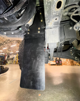 Heavy-duty rubber rear shock guard mud flap for 2024+ Ford Ranger Raptor off-road protection