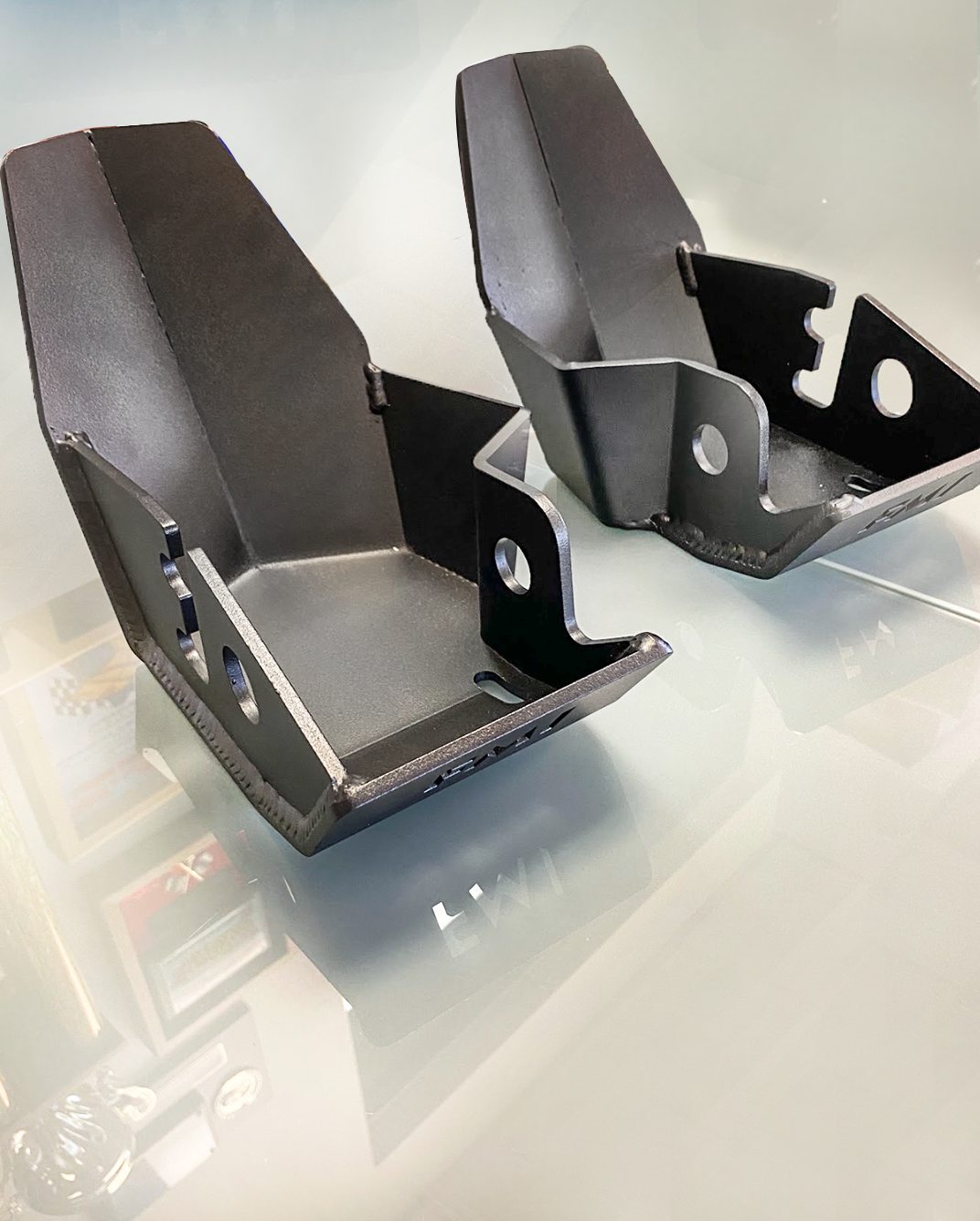 2024 Ranger Raptor Rear Shock Skid Kit - Foutz Motorsports LLC