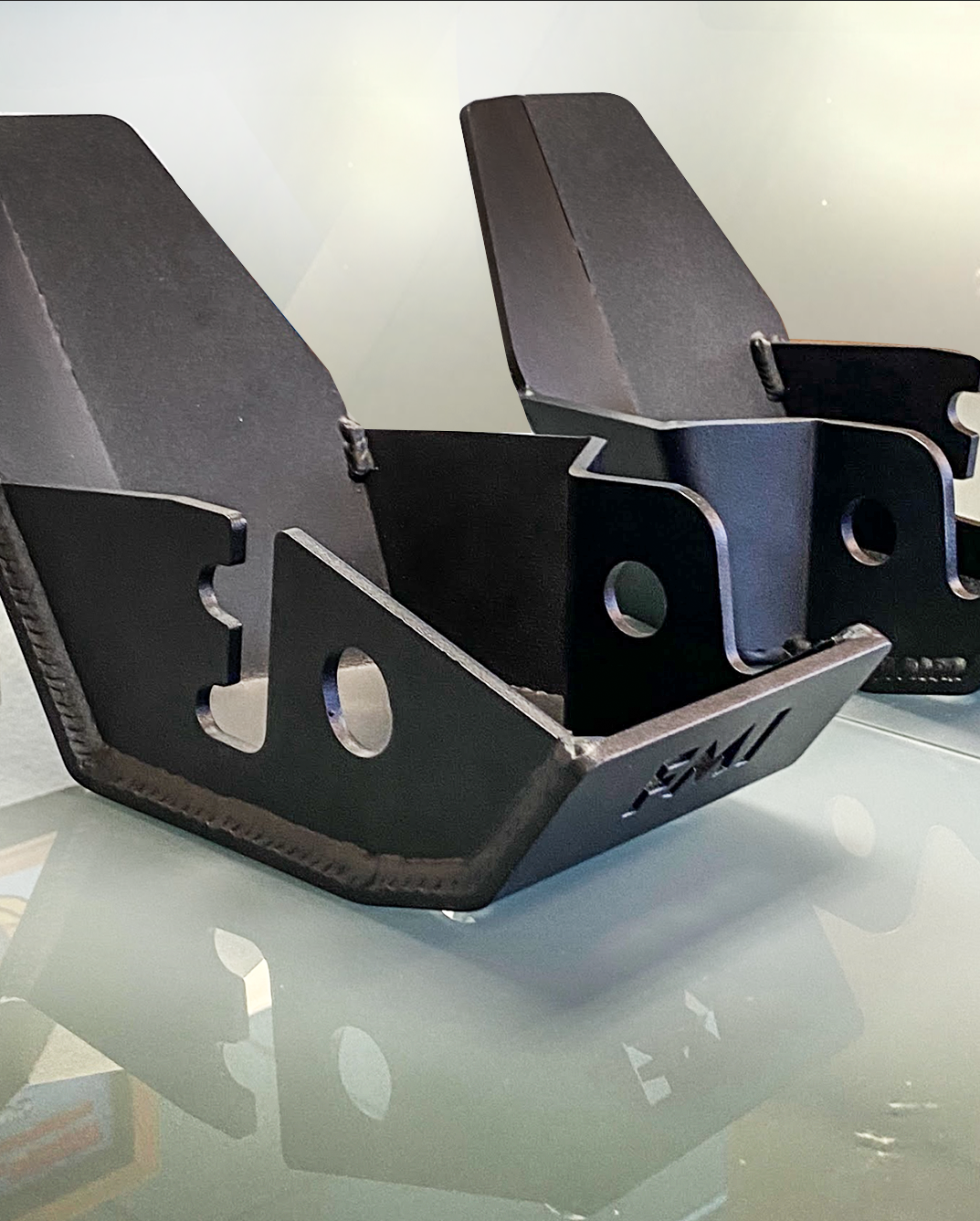 2024 Ranger Raptor Rear Shock Skid Kit - Foutz Motorsports LLC