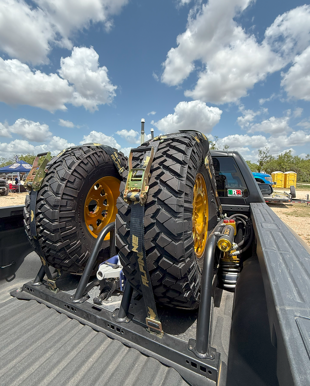 Ranger Raptor Rear Bed Organizer - Long Travel Rear Suspension Version