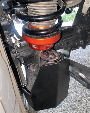 2024 Ranger Raptor Rear Shock Skid Kit - Foutz Motorsports LLC