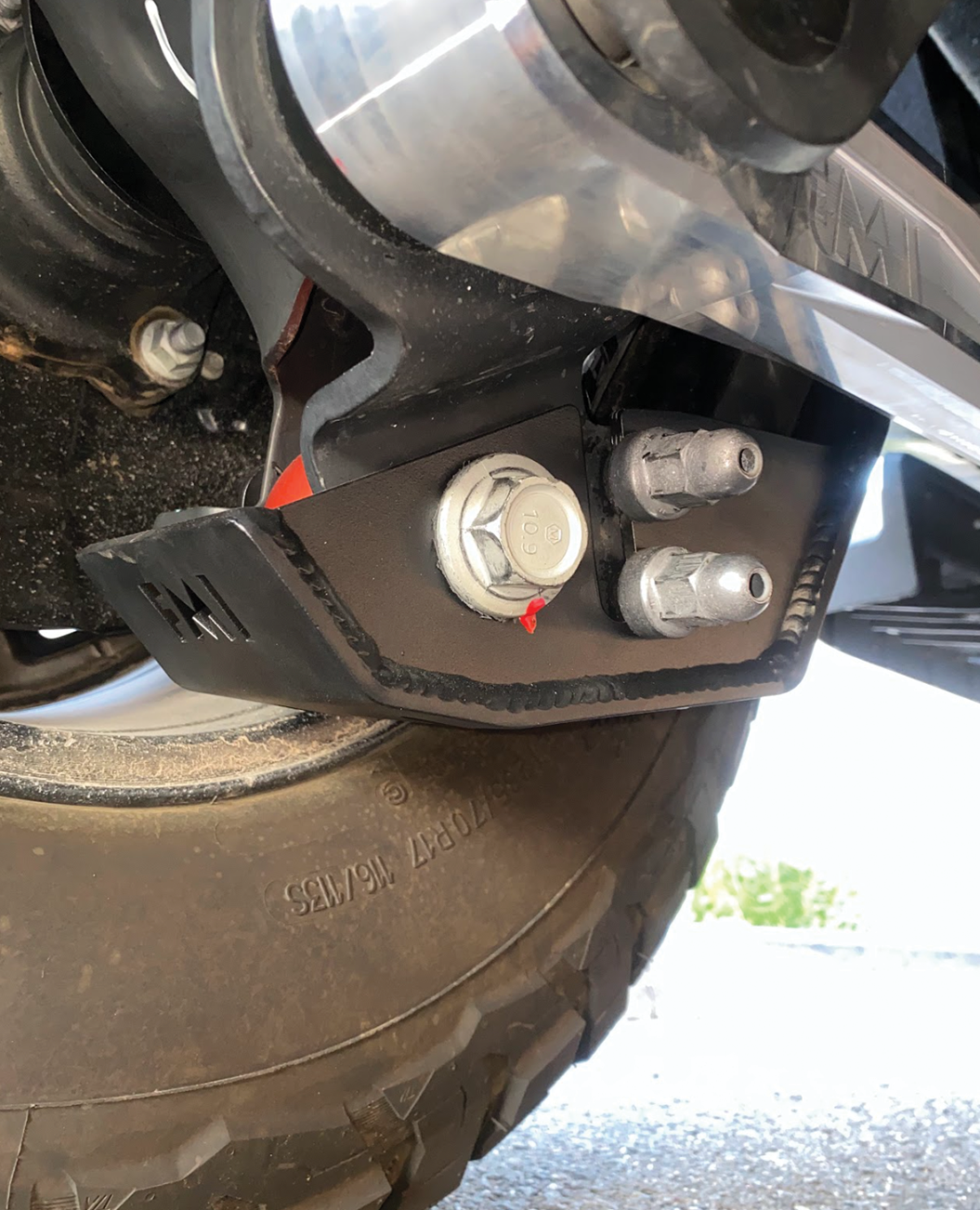 2024 Ranger Raptor Rear Shock Skid Kit - Foutz Motorsports LLC