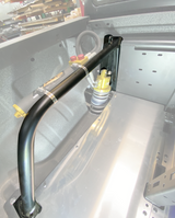 2024+ Ranger Raptor Modular Bed Organizer Side Shock Mount Kit - Long Travel Suspension -
