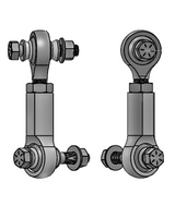 Sway Bar Linkage - Ranger Raptor Fabricated lower control arm sway bar kit