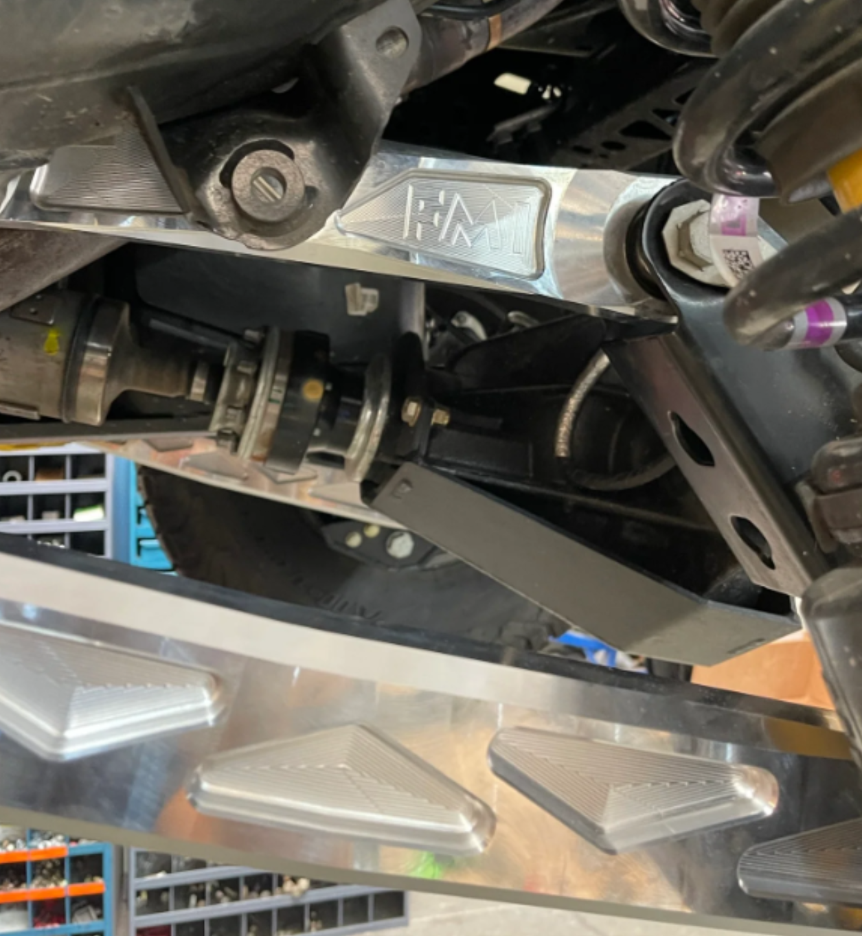 2024 Ranger Raptor - Rear Upper Billet Aluminum Suspension Arms with U ...